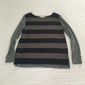 Loft Long Sleeve Striped Shirt